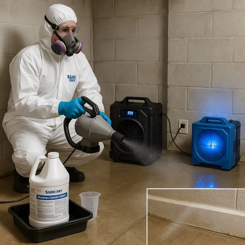 Sanitization and Odor Removal process in Livonia, NY